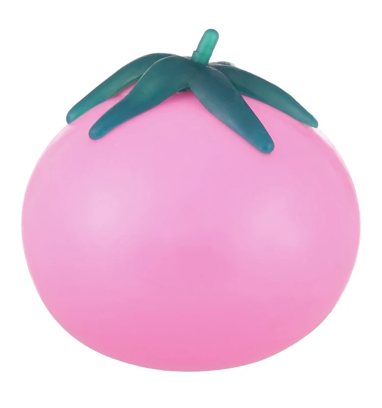 Hot Selling High Quality Funny Environmental-Friendly Colorful TPR Squishy Tomato Smash Water Ball Toy