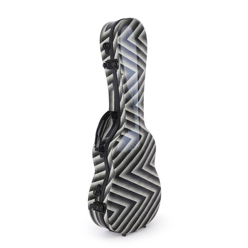 Music Manufacture Tenor Concert Baritone 21 24 27 Inch Fiber Glass Ukulele Case Instrument Case& Bags
