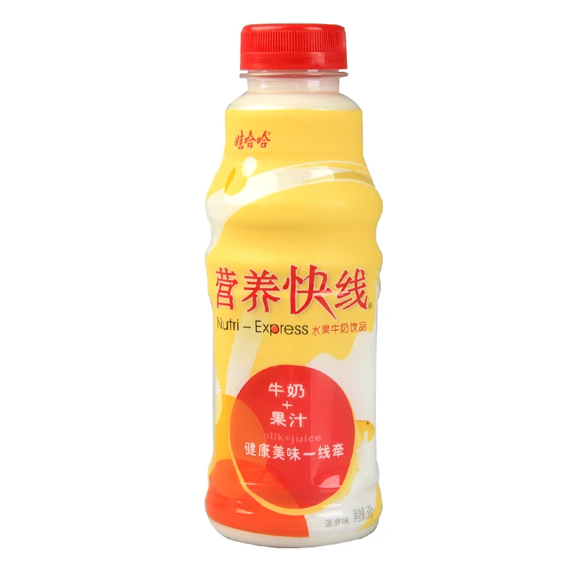OEM Factory Price Beverage Manufacturers Mix Fruit Flavour Bottle Juice Milk Drink