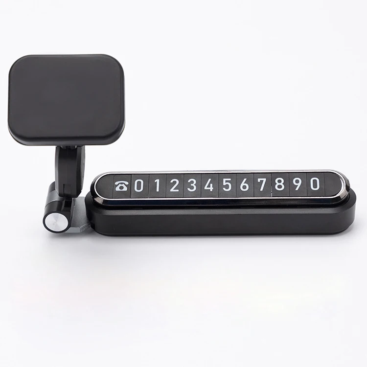 Car Multifunctional Mobile Phone Bracket For cars GPS Stand Car Phones Holder with Phone Number Plate for Tesla Model 3/Y