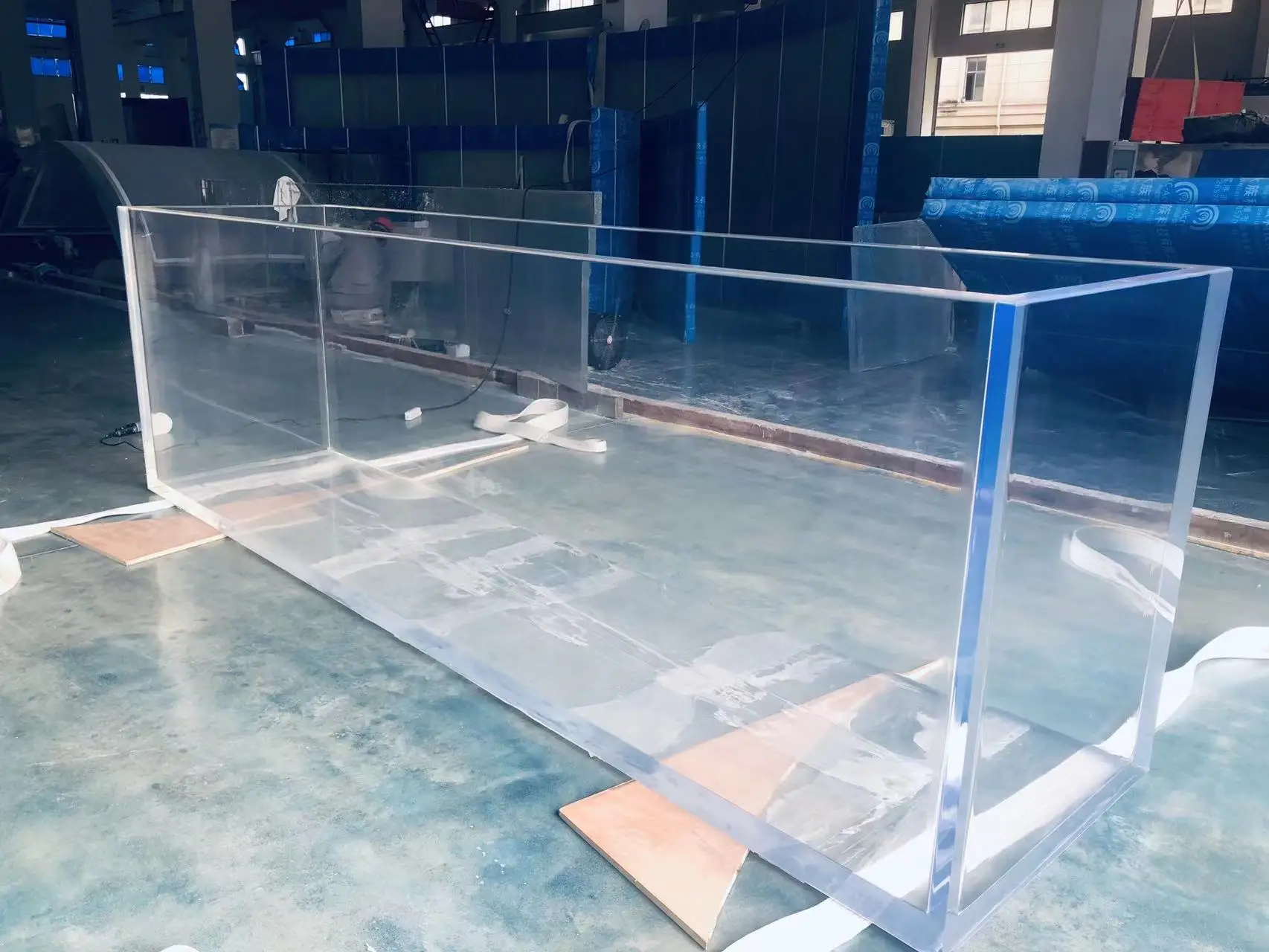 square acrylic glass fish tank aquarium