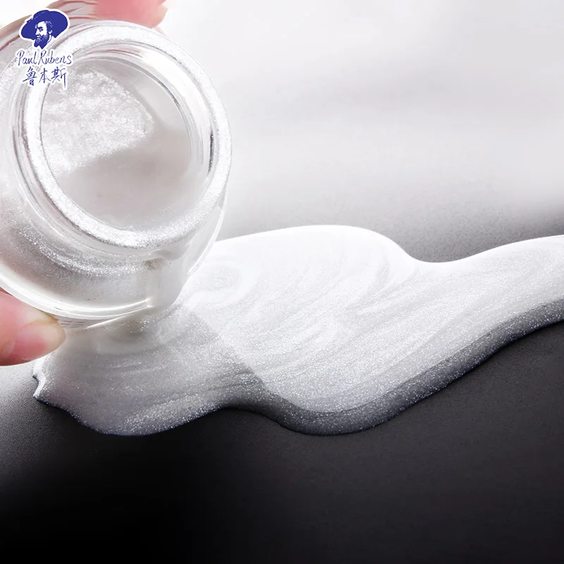 Paul Rubens Watercolor Paints Gouache Pearlescent Media Iridescent Medium Mix Painting Tools Art Supplies for Artist 50ml