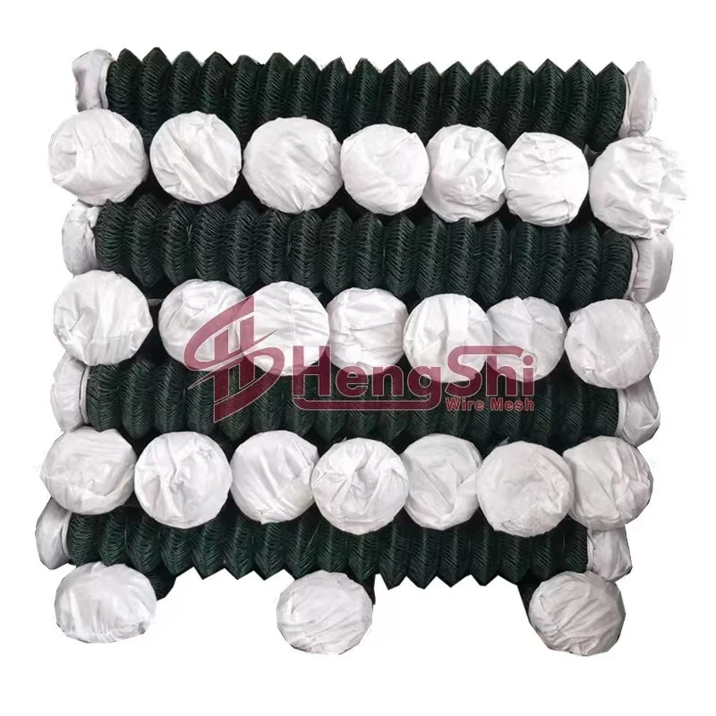 Direct Factory Hot-Dipped Galvanized PVC-Coated Chain Link Fence Cyclone Wire Mesh Fence for Project