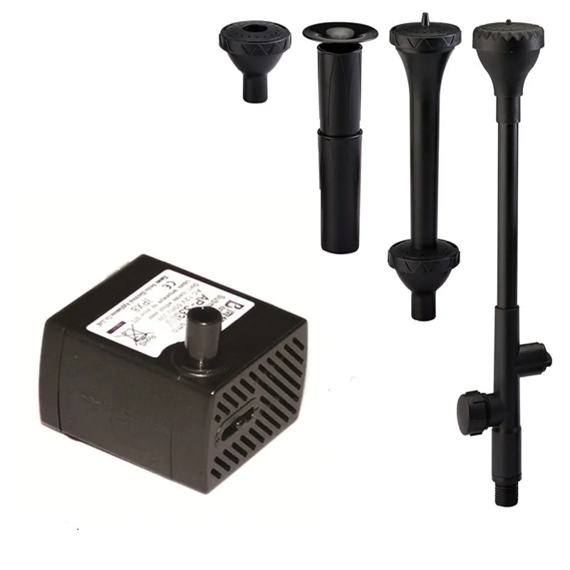 US CUL SAA CE certificated mini water fountain 220V ac electric motor small garden pump