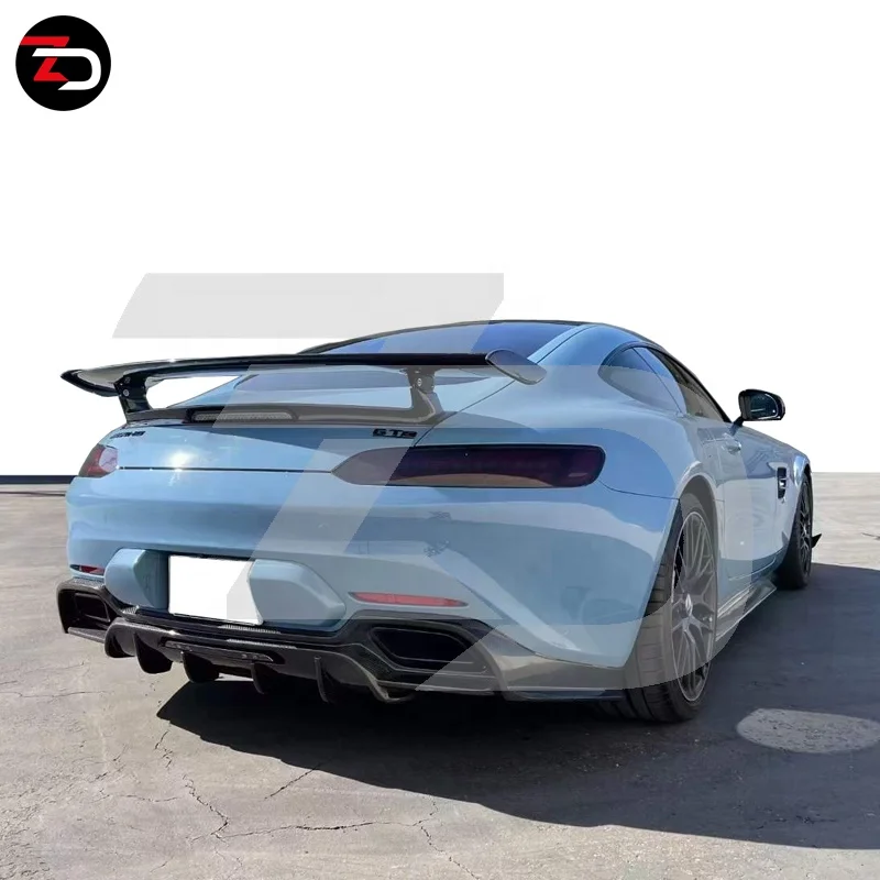 PD Normal style Front Bumper Diffuser Body Kit For AMG GT GTS GTR
