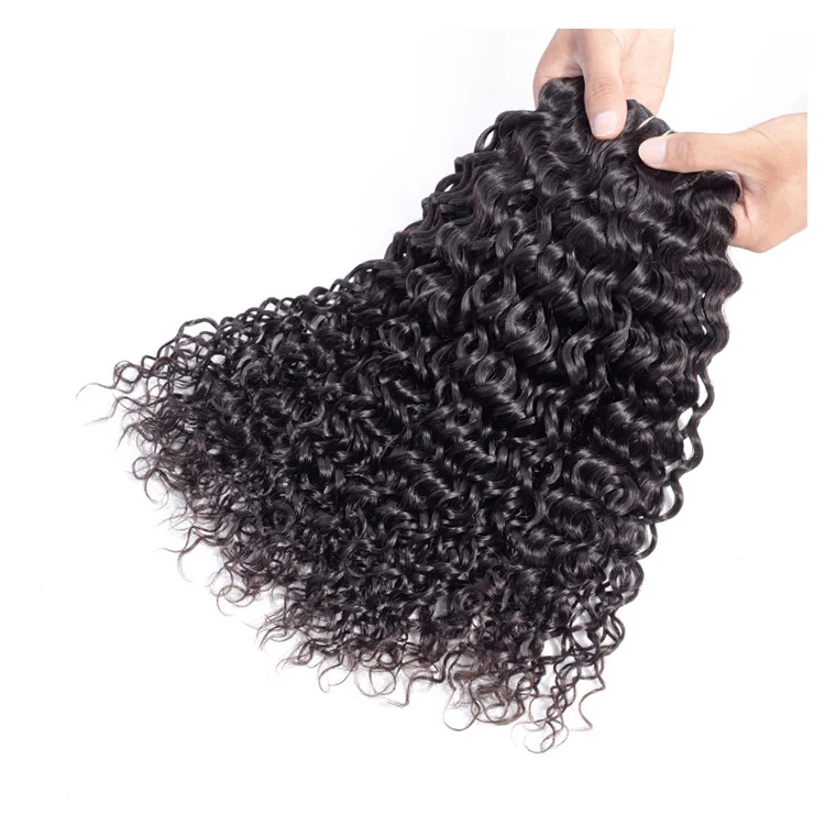High Quality Wholesale Price Bulk Extension of Natural Peruvian Water Wave Human Remy Hair Cuticle Aligned