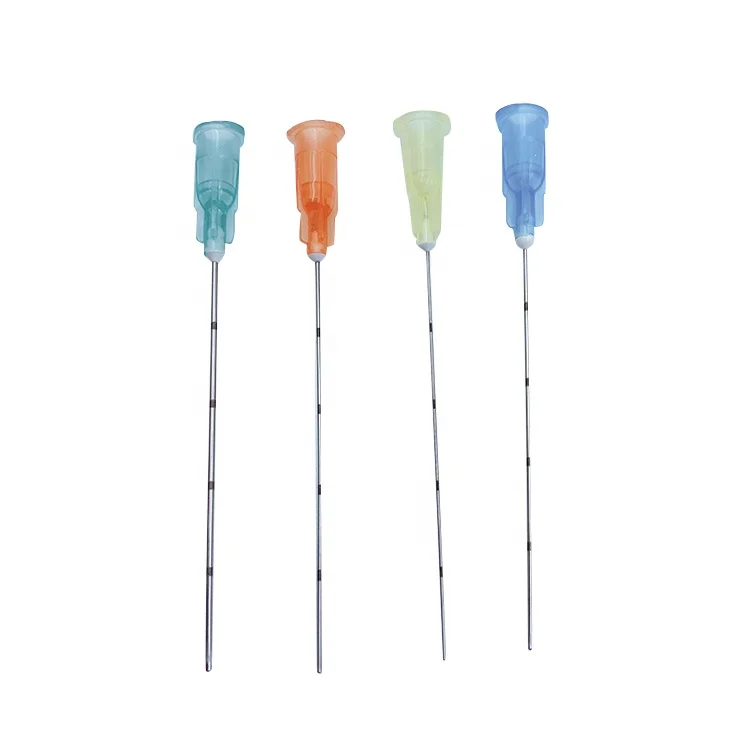 
 Офтальмологическая игла для мытья, тупые иглы для канюлы 27 г-50 мм  