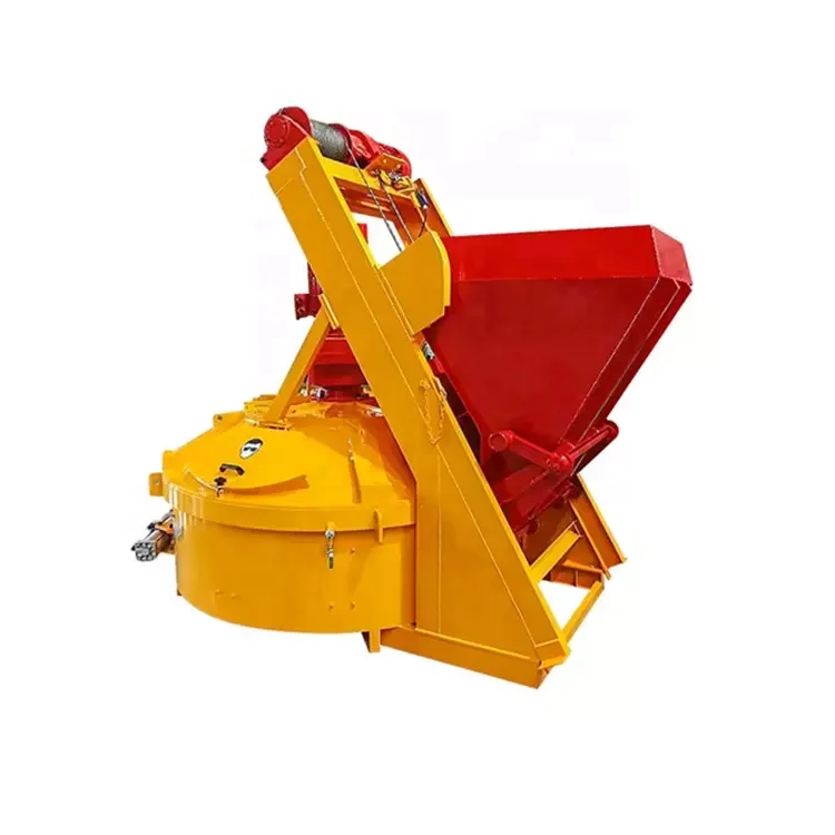 GCPM500L Factory Price Mechanical Hopper Double Shaft Planetary Concrete Mixer for Glass/ceramic/refractory Mixing