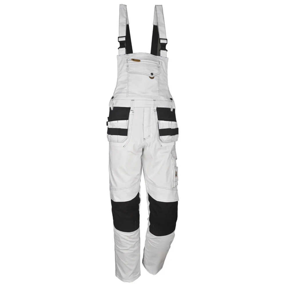 Polycotton bib pants vest workwear mens bib overalls