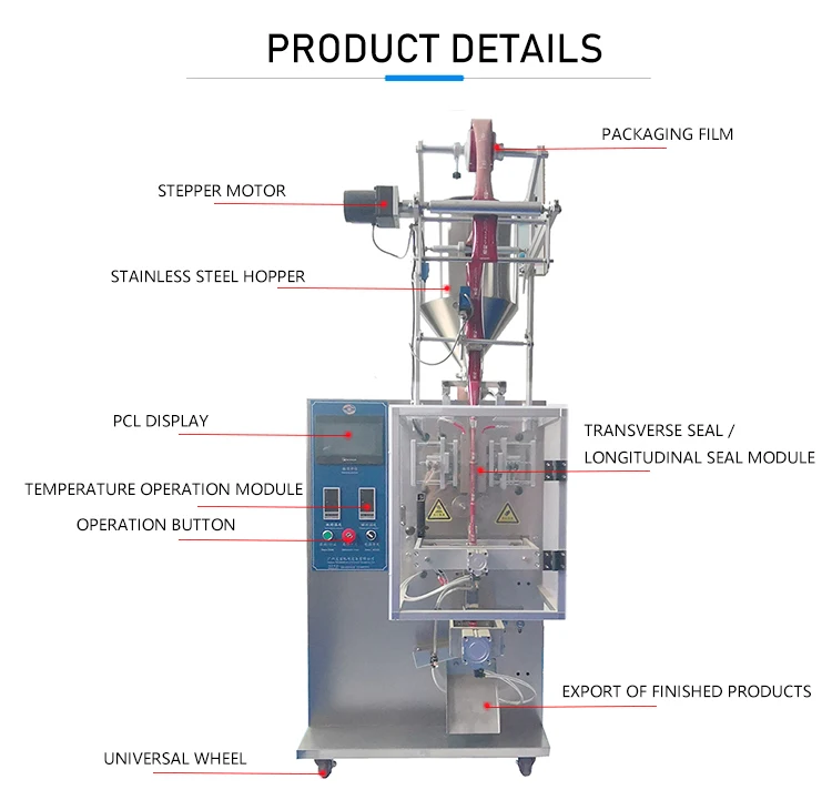 High speed fruit juice mango juice ice lolly juice liquid sachet packing machine