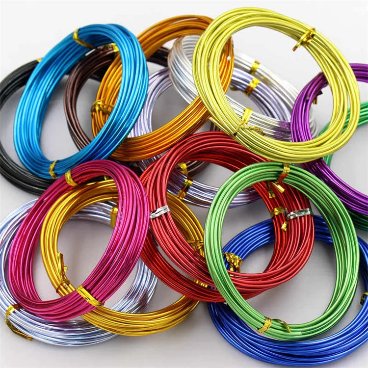 Best Selling 0.2-1mm Solid Colorfast DIY Craft Accessories Aluminum Wire Non Tarnish Gold Plated Gauge Copper Wire