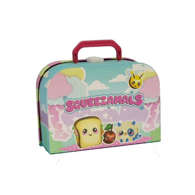 China Supplier Wholesale Large Cardboard Customized Color Printing Matt Paper Suitcase Packaging Gift Box For Kids