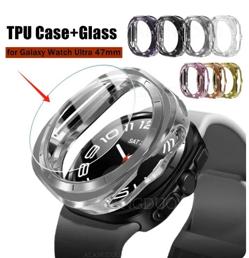 Tempered glass film 40/44/47mm For Samsung Galaxy Watch7 Ultra 47mm watch film For galaxy watch7 40mm watch screen protector