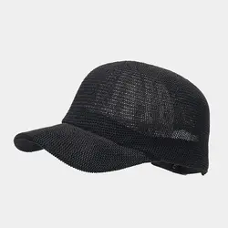 High Quality Unisex Casual Adjustable Breathable Straw Baseball Cap Straw Hat With Custom Logo Straw Baseball Hat
