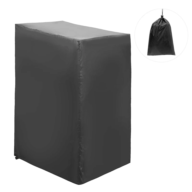Пылезащитный складной чехол для стула прочный 210D Оксфордский водонепроницаемый складной чехол для стула для газона чехол для уличной мебели