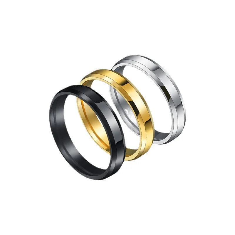 Stocked wholesale high quality stainless steel ring plain