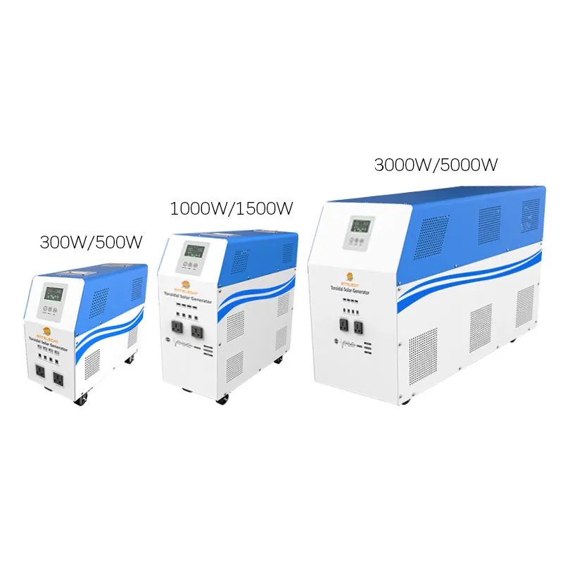 Battery 20000 Watt Solar Powered Home Power Generator 1000