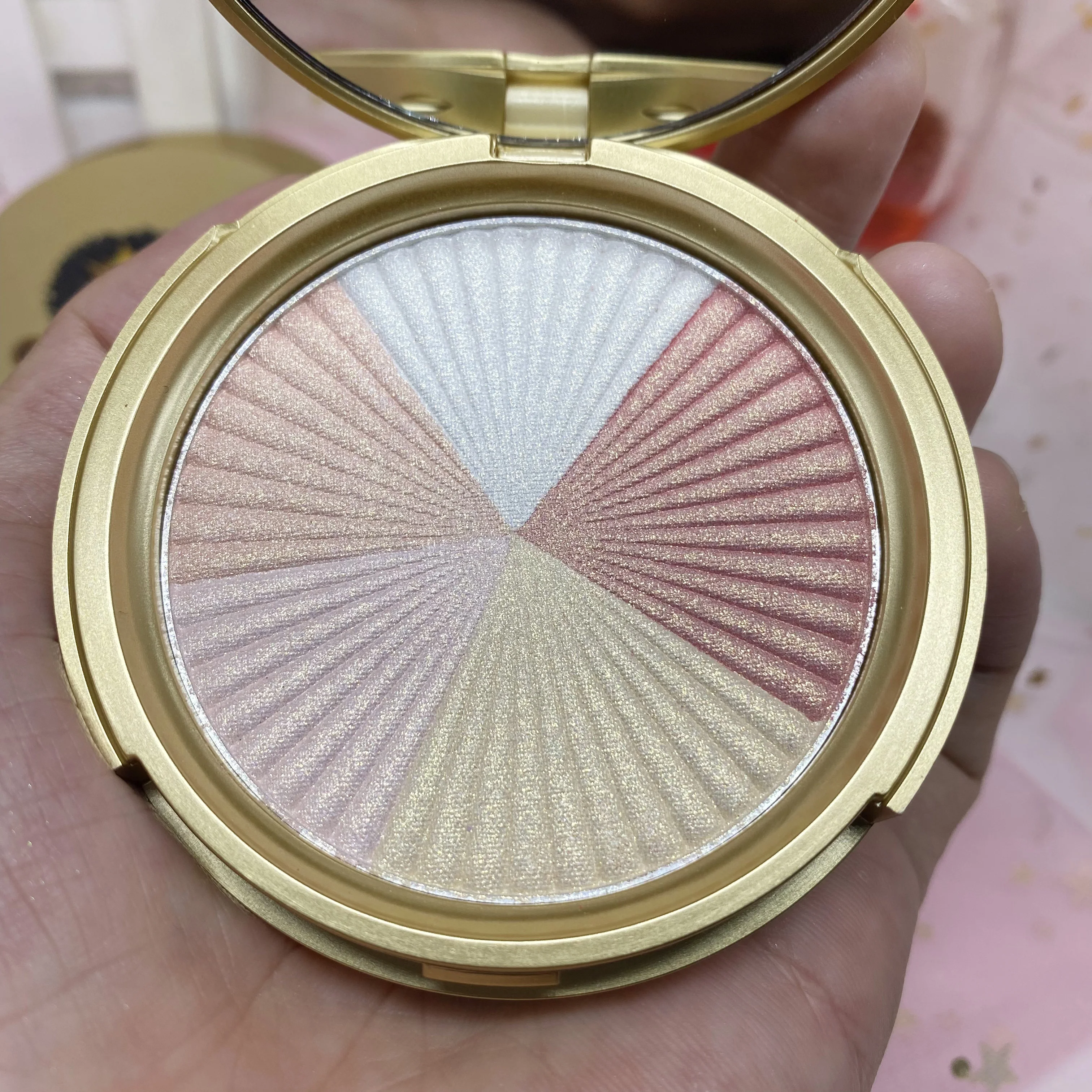 High Pigment Custom Your Own Brand Bronzer Highlight Pressed Powder Private Label 5 Colors Highlighter Makeup