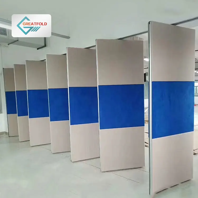 Soundproof Folding Partition and Sliding Walls Operable Movable Door for Office to Divide the Room