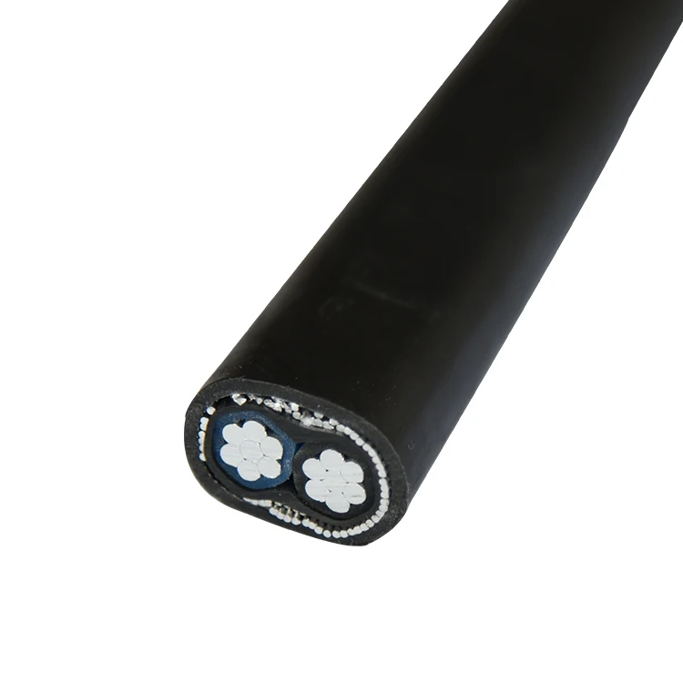 high quality safe aluminum core 2 awg 100% neutral concentric cable wire