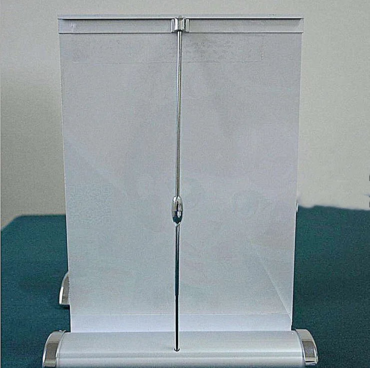 
 Сворачивающийся минибаннер A3 Настольный Roll Up экран настольная подставка подтянуть  