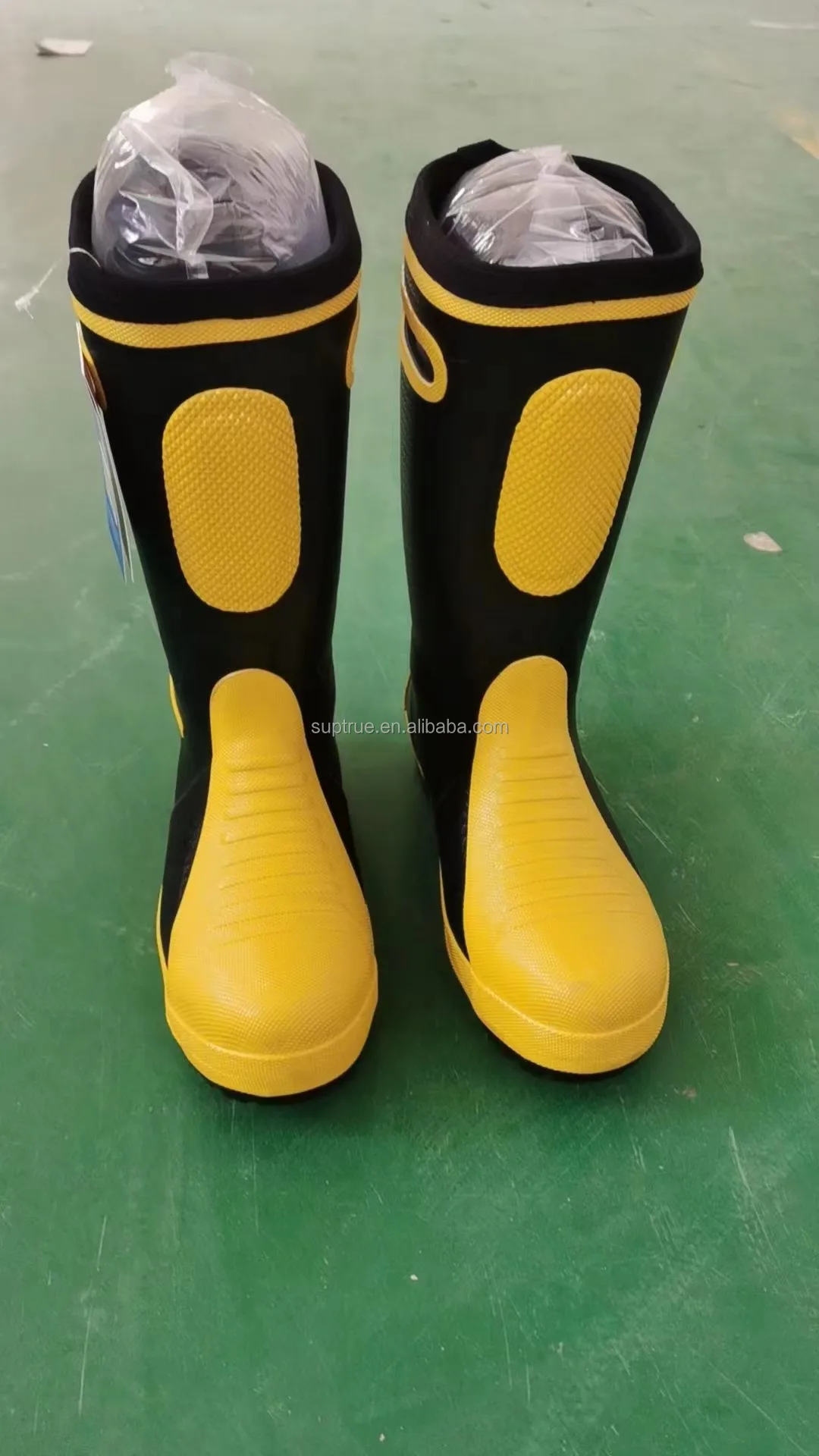Fire protection boots Emergency rescue Fire protection boots prevention fireman fire fighting boots