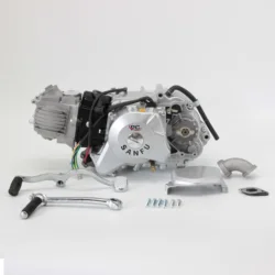 Двигатель мотоцикла в сборе 110cc электрический старт автоматический одноцилиндровый двигатель с воздушным охлаждением для