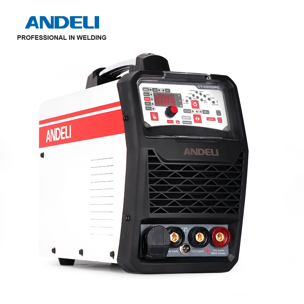  ANDELI 3in1 CT-520DPC умный портативный сварочный аппарат 220V 3 в 1 с IR