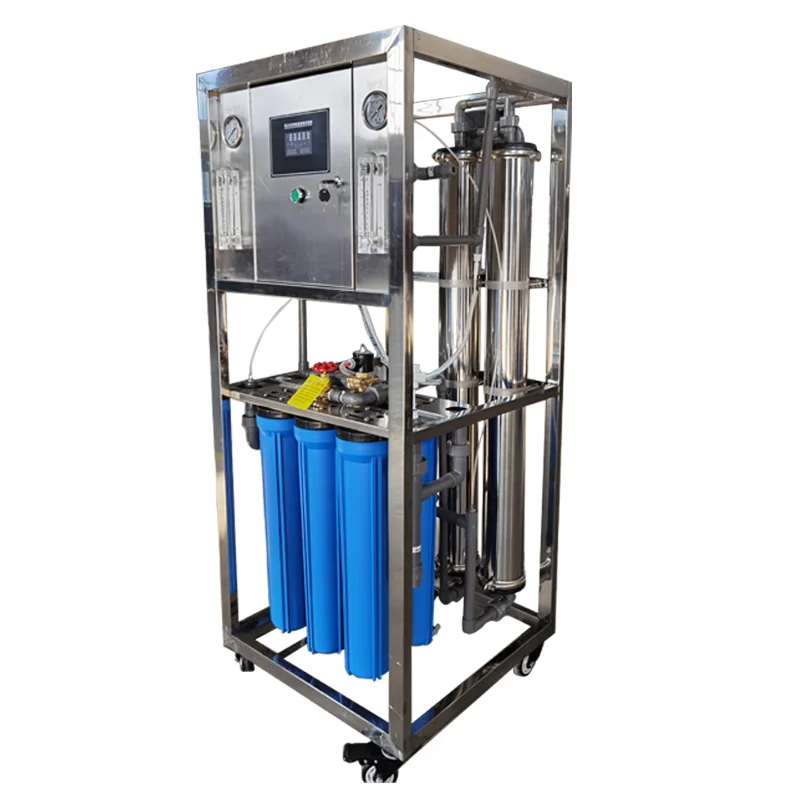 Stainless steel 500LPH Water Distillation Equipment/Water Purifier Machine for Commercial ro system