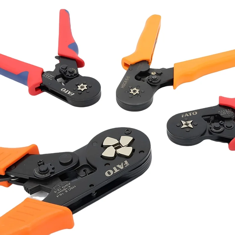 FATO HSC8 Series Self-Adjustable Crimping Plier Labor-saving Terminal Crimping Tool Factory And Family Use