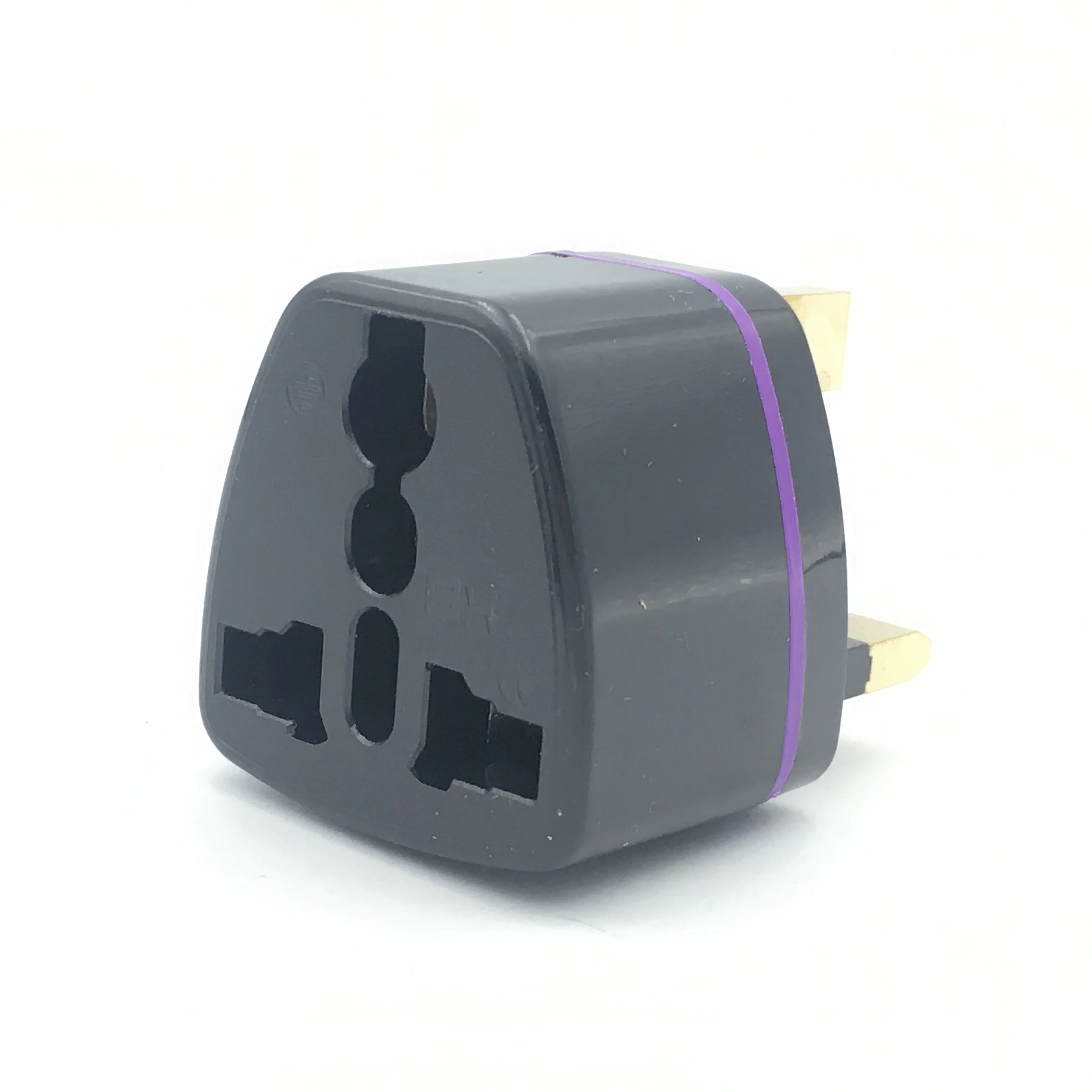 Pure copper UK standard Plug Adapter Power Converter, tourism conversion plug UK Travel Plug Outlet Adaptor to Universal Socket