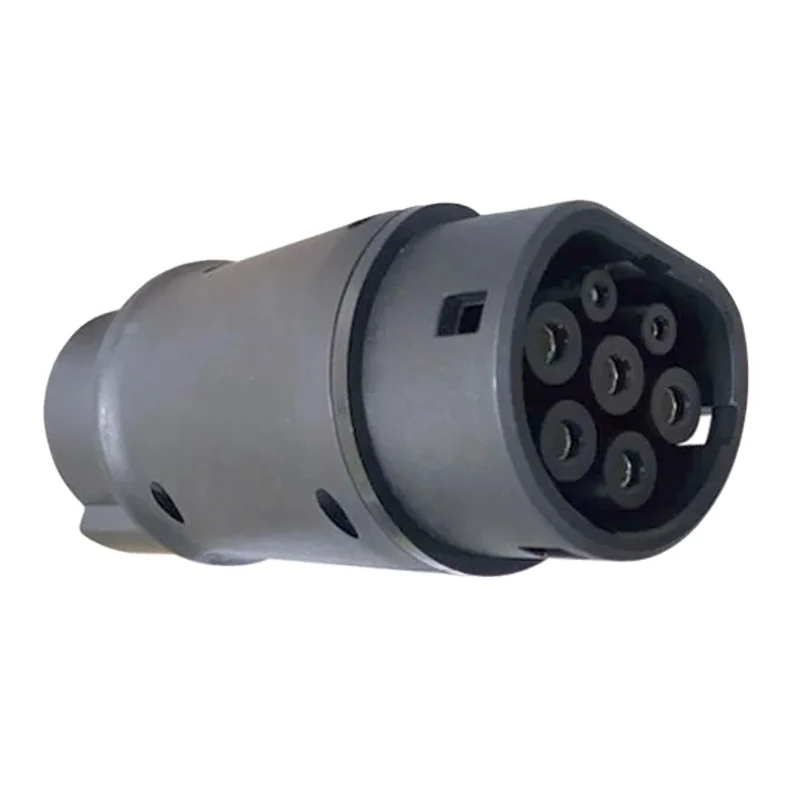 Electric Vehicle Charging Adapter 32A EV Charger Connector Type1 to Type2 Adapter