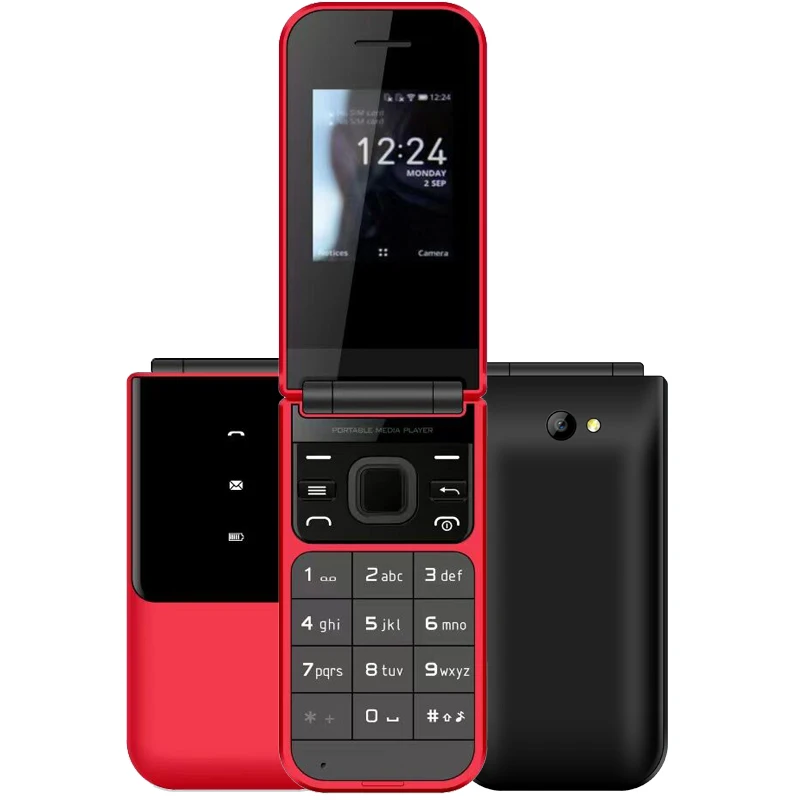 A50pro Popular Flip Foldable Mobile Telephone, Cheap Mobile Phone, China Cheapest 2g Phone Mobile