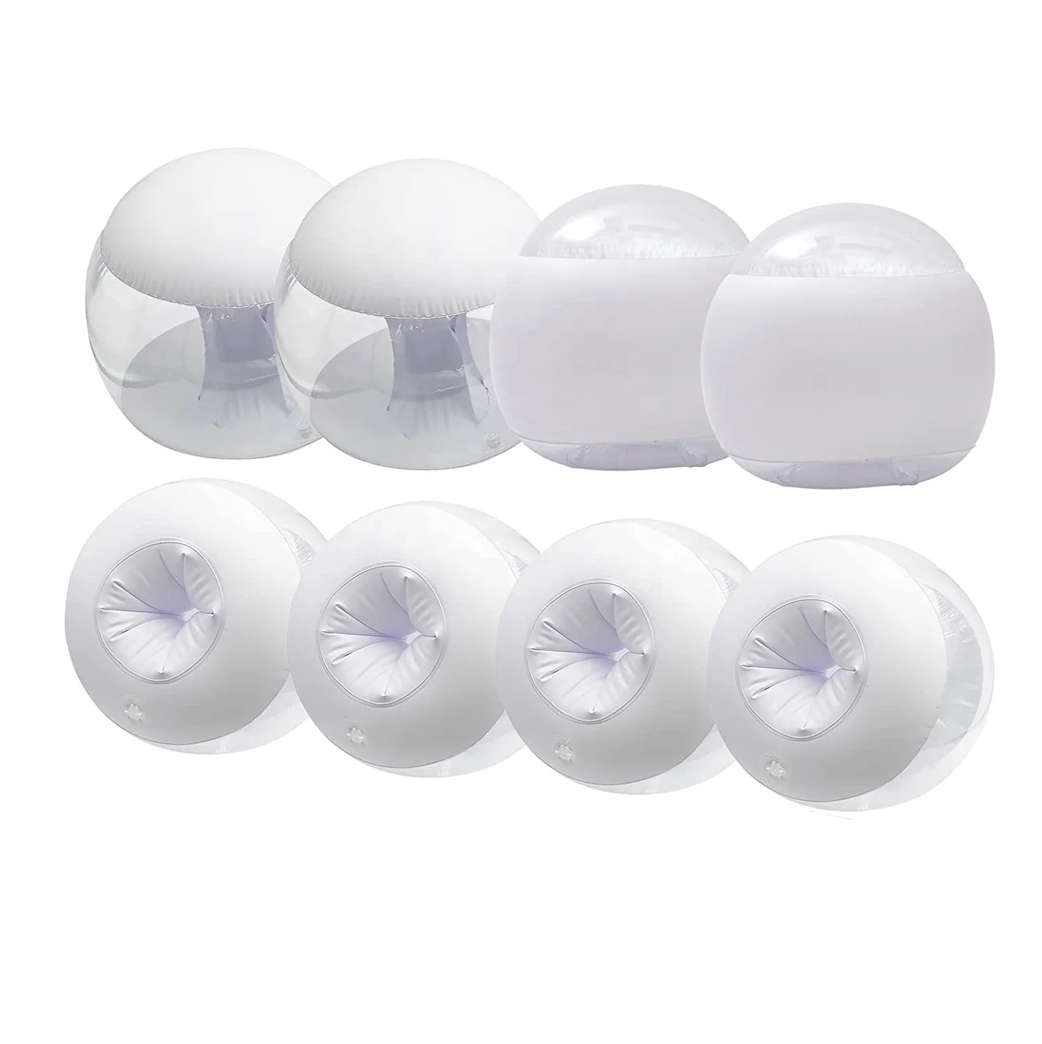 Индивидуальные новый дизайн креативные белые ПВХ надувные