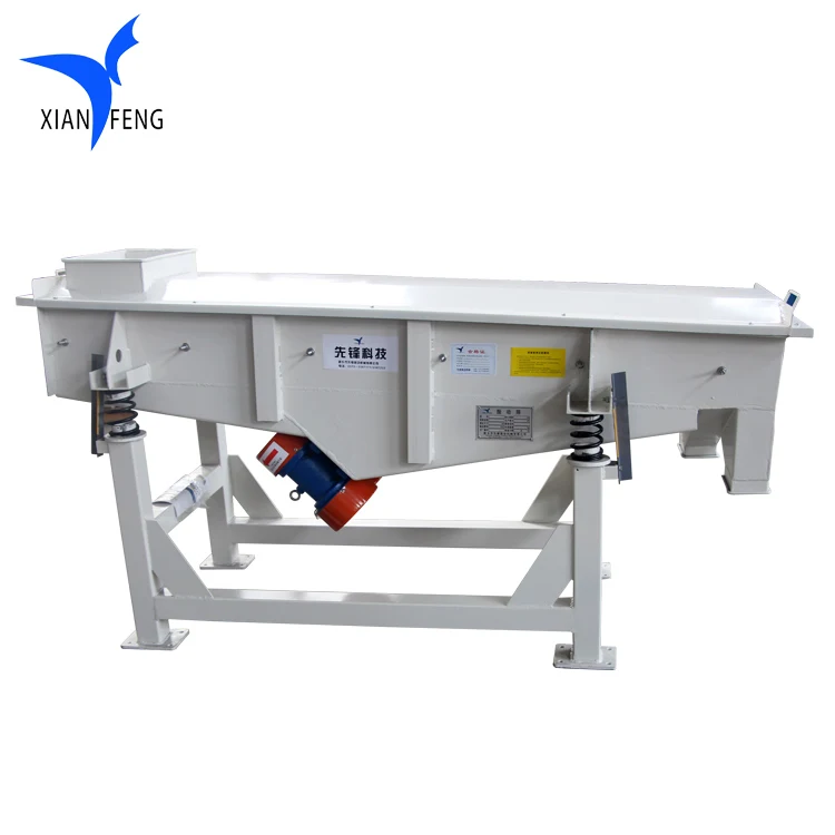 High Capacity Paper Industry Linear Square Vibratory Screening Machine