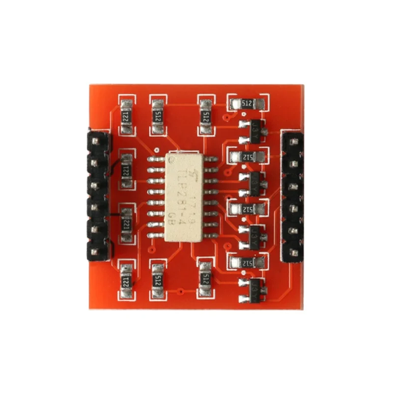4-way chanal optocoupler isolation module high and low level expansion board electronic building block module tlp281