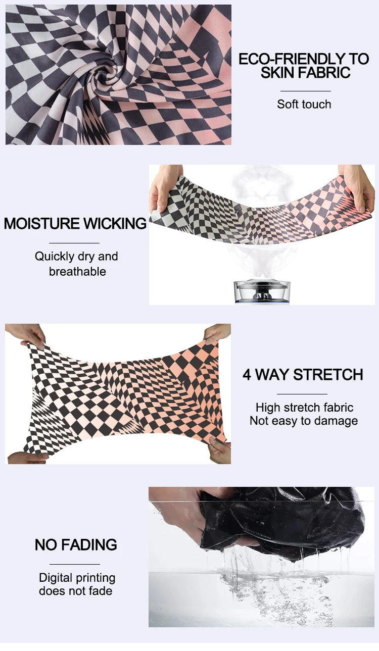 Wholesale Seamless Milk Silk  Head Tubular Bandana Scarf Sport Fishing Tube Headwear Headband Skull Custom Face Cover Bandana