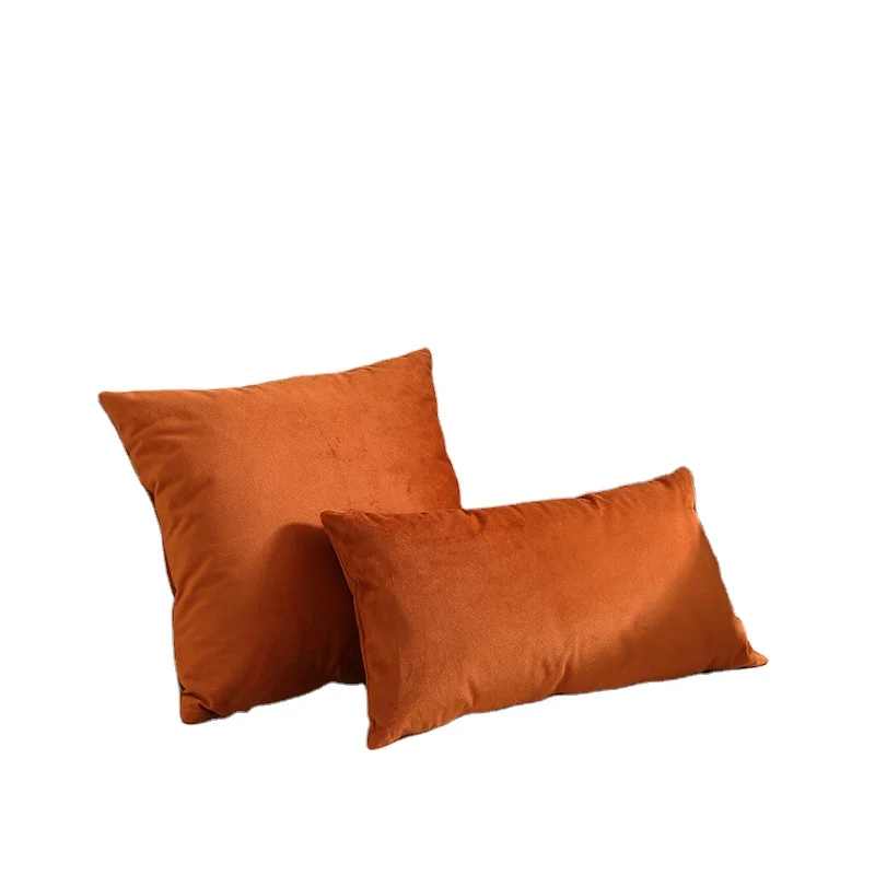 High Quality Decorative Throw Pillow Customized Polyester Velvet Cushion Cover For Sofa