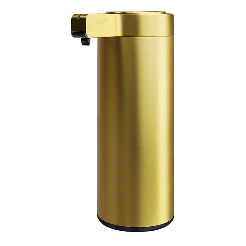 Gold 304 Stainless Steel Touchless Induction Sensor Bathroom Accessories Electric Smart Automatic Liquid Hand Soap Dispensers