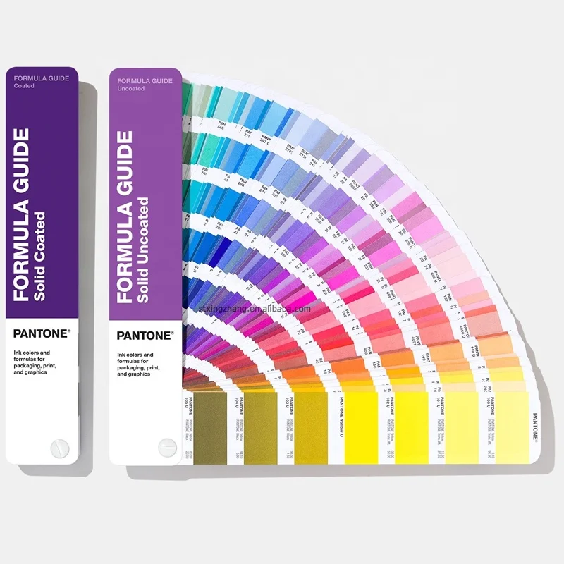 Цветовая карта PANTONE схема GP1601A формула руководство твердая книга без покрытия