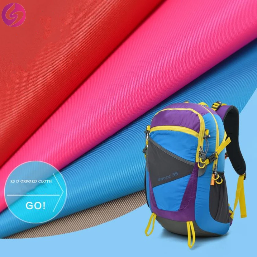 High quality 100% Polyester 290D twill oxford fabric PU quality Polyester Material Fabric