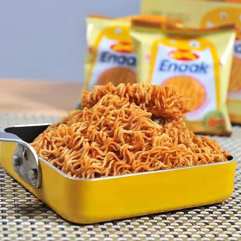 Wholesale ready to eat Children like it exotic snacks crispy noodle snack Gemez spicy noodles