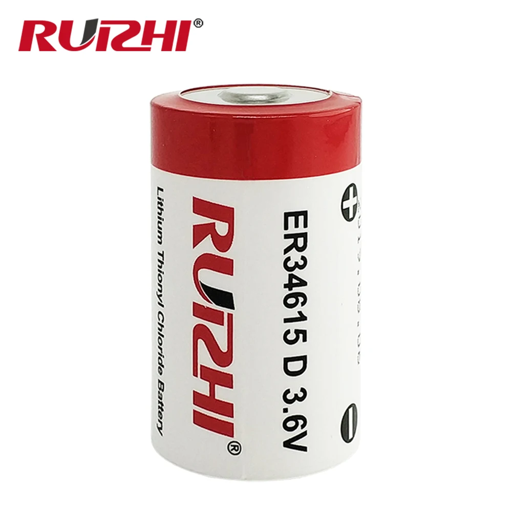 Литиевая аккумуляторная батарея ER34615 3 6 В 19ah первичная ячейка с 1550 RHC перезаряжаемая для амперметра газового водяного Теплового Счетчика