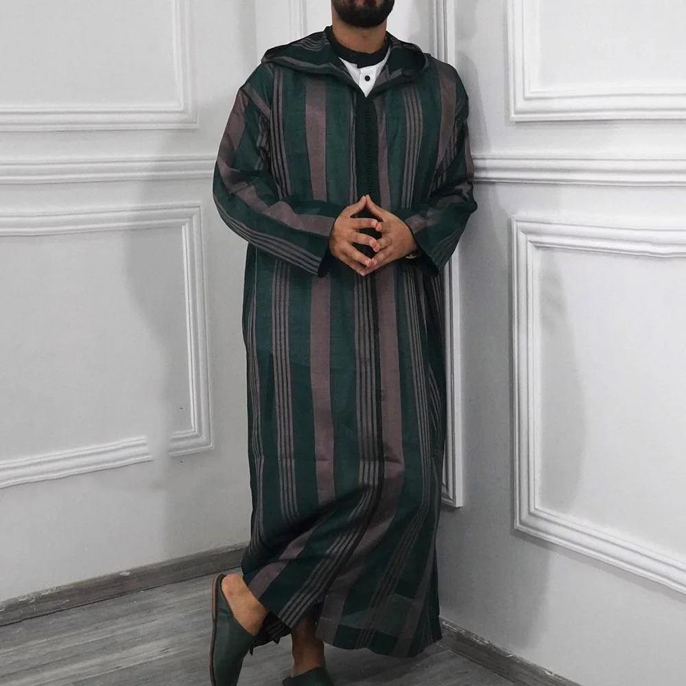 2023 абаб мусульманский мужской с принтом Jubba Thobe для мужчин современный Дубай Египетский Абая Мусульманская одежда