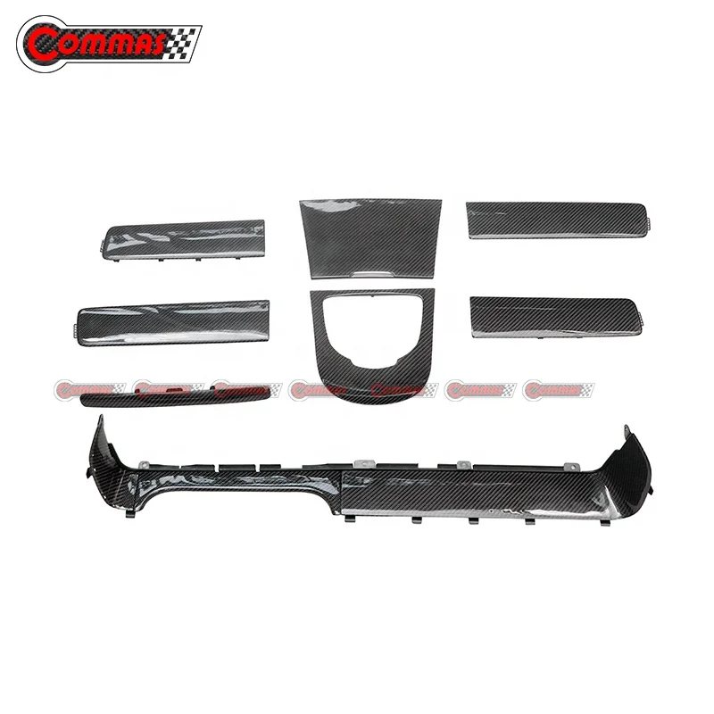 3M Taps Carbon Fiber Car Central Control Dashboard Panel LHD RHD Trims Interior For Mercedes Bens G-class W464 G63 G350 G500