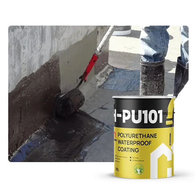 Polyurethane Waterproof Coating Liquid One Component Oily Spuma Poliuritanica Crack Sealant Pu