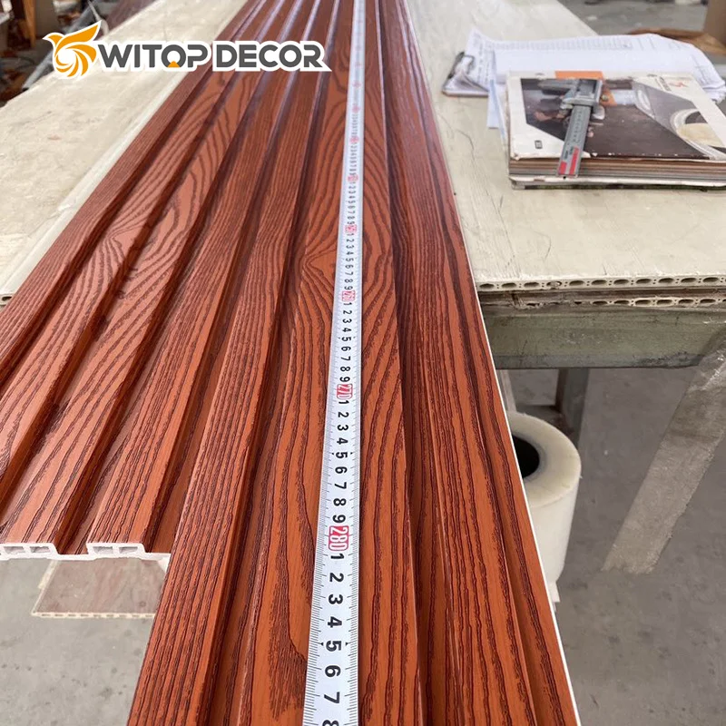 Hollow Wood Plastic Composite Wall Cladding Wall Wood Panel Wpc
