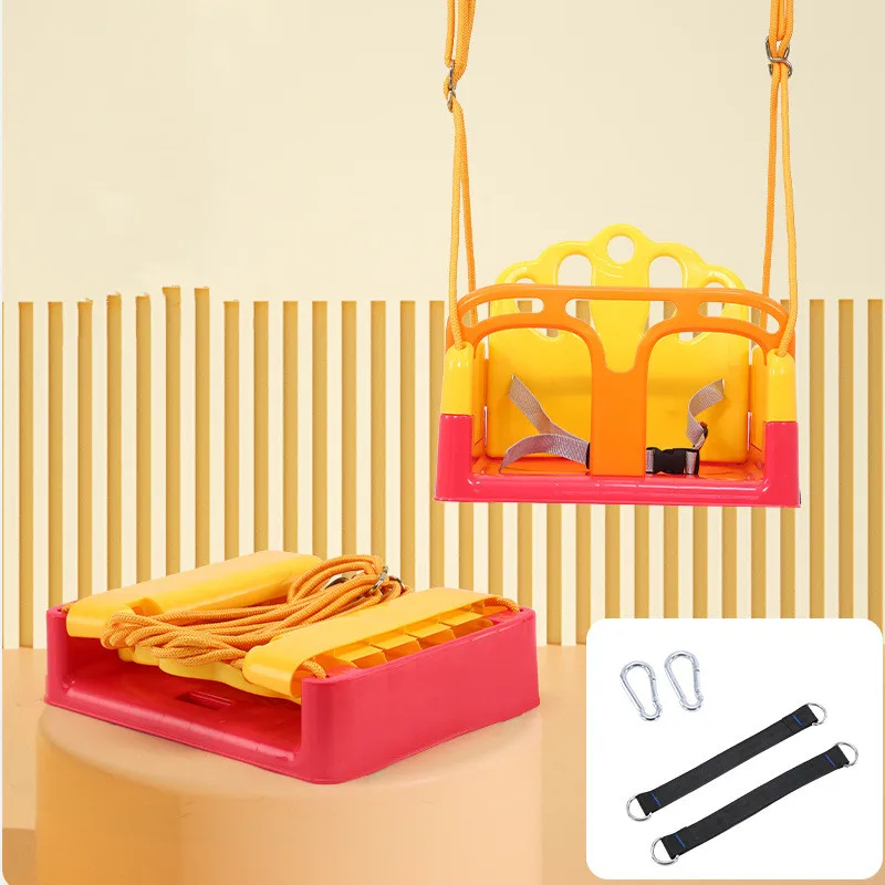 Safety Baby toys Outdoor swing foldable/high quality High Back Swing set for Indoor Outdoor Playground Swing Set for sale