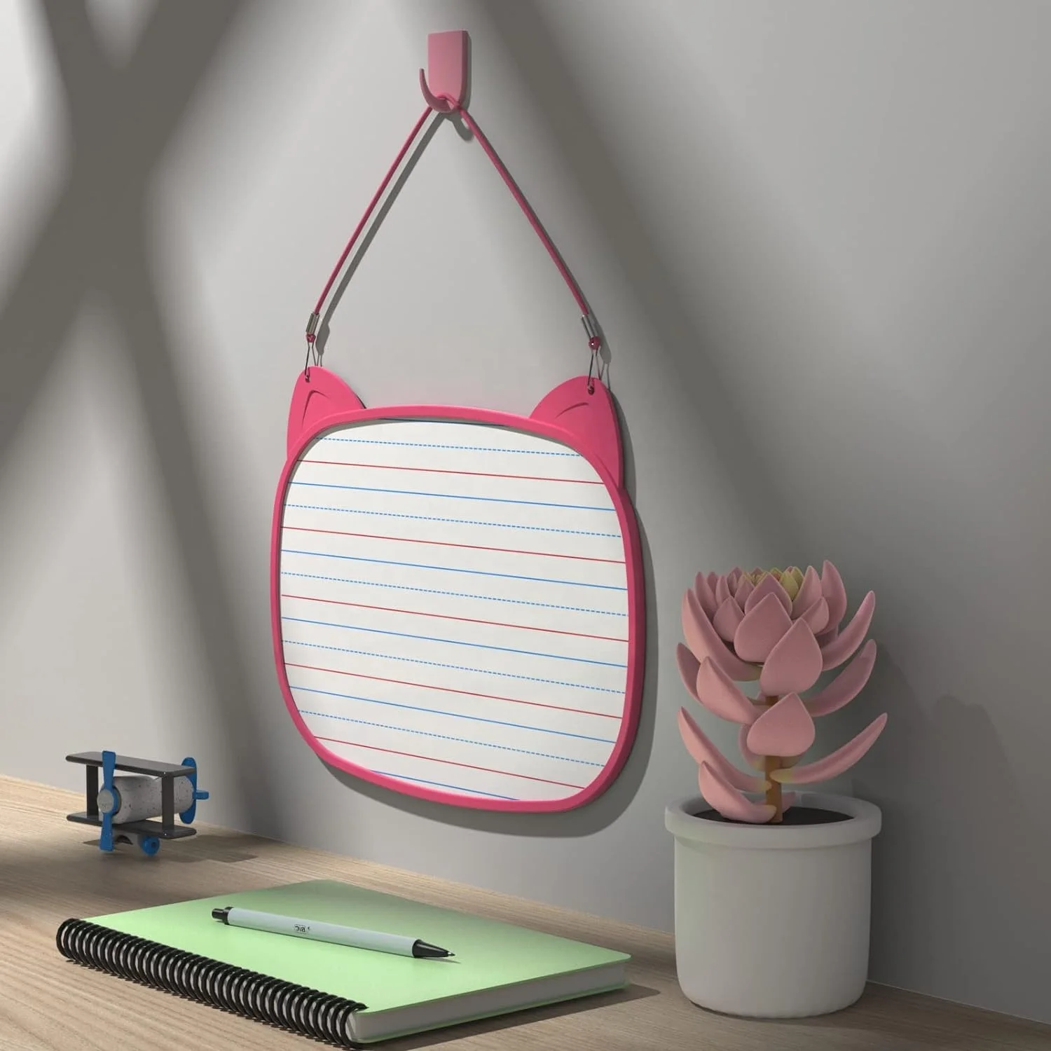 Hot Office Home Double Side Portable Small Dry Eraser Board Whiteboard With Hanging Magnetic White board for Kids