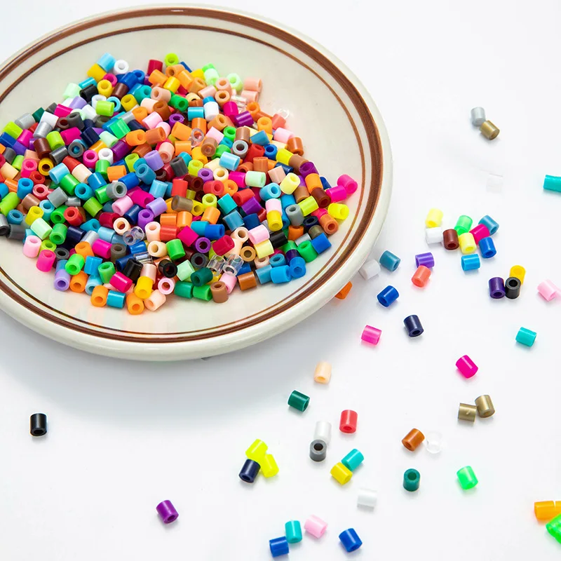 Custom Perler Beads 5mm Bulk Plastic 72 Colors Diy Puzzle Game Perler Fused Beads